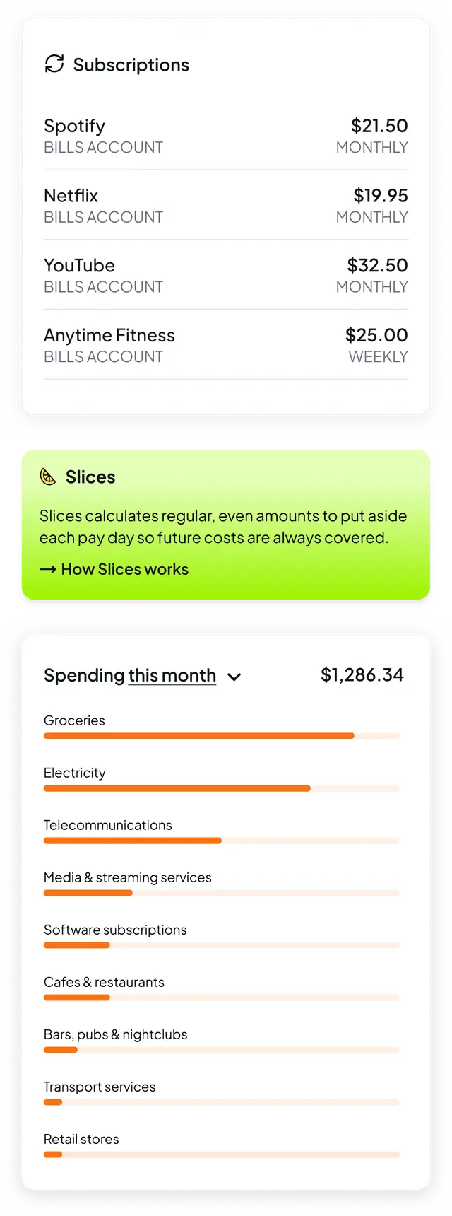 Smoothy budgeting app showing expenses, cash balance, and safe to spend